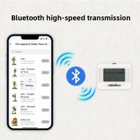 Allmiibo Rechargeable NFC Smart Simulator Amiibo Emulator - Unlimited Link Compatible with Switch Wii U 3DS in 14 Languages