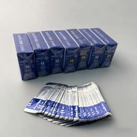 Sterile Surgical Scalpel Blades, Individually Wrapped, Full Range of Sizes Available, OR-Grade Disposable