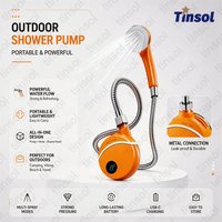 2026 Portable New Camping Shower Outdoor USB Rechargeable Electric Shower Pump Camping Car Washing Gardening Pet Cleaning