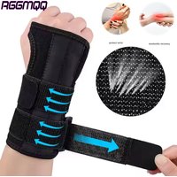 1PCS Carpal Tunnel Wrist Brace Night Support and Metal Splint Stabilizer - Arthritis Pain,Reduces Recovery Time for Men Women