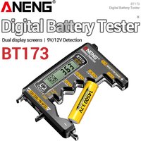 ANENG Battery Voltage Digital Display Tester Portable Universal BT173 High Precision 12V 23A/9V 6F22 Button Cell Detection Tools