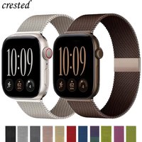 Magnetische Armbänder für Apple Watch 44mm 40mm 45mm 46mm 49mm 42mm 41mm Armband iWatch Series 12 10 9 8 7 6 5 SE Ultra 4/3