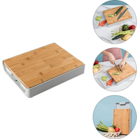Drawer Cutting Board Bamboo Plastic Organizer Drawers Multifunction Wooden Kitchen Tool Chopping Boards