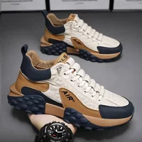 Men Shoes Cross Border Platform Rubber Men's Sneaker Summer Men Sneakers Non-Slip Male Tennis Shoes Gym Running Sports Shoes