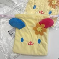 Sanrio Usahana 20Cm Flannel Single Layer Drawstring Pocket Girl Cosmetics Dust Bag Candy Storage Packaging Bag Holiday Gift