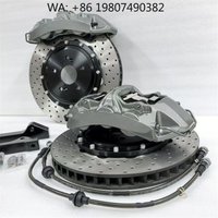 6 Piston High Performance Brake Caliper Kit Racing Big Brake System For Compact SUV Sports Car And Mid-size Sedan Universal Refi