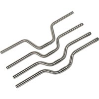 AliExpress NONE Chooee Titanium Riser Handlebar 25.4mm 560/580mm Bicycle Swallow Bar Height 60/80/140mm For Brompton Folding Bike