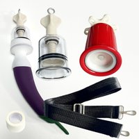 Men's Health Products Negative Pressure Vacuum Cup Manual Cupping Set Stretching Trainer Relaxing Muscle 6-piece Combination Set