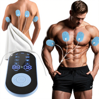 6/9/18/ Mode TENS Unit Machine EMS Electric Muscle Therapy Stimulator Physiotherapy Pulse Massage Abdominal Body Massager