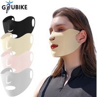 AliExpress GTUBIKE Sunscreen Mask Outdoor Sports Cycling Breathable Washable Reusable Double Layer Ice Silk Mask Righing Hunting Hiking