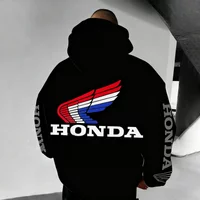 2026 Honda Motorcycle Hoodie Sweatshirt Sportswear Outdoor Honda MotoGP Bike All-Season Fan Set for Men and Women