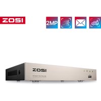 ZOSI 1080P 8CH CCTV DVR Recorder 8 Kanal H.265+ Hybrid 4-in-1 Home Surveillance DVR für TVI/CVI/CVBS/AHD Analog Security Cam