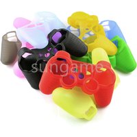 1pc Protective Silicone Skin Cover Soft Case for Playstation 3 PS3 Controller Dualshock 3 Gamepad
