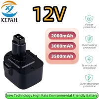 12V 2000-3000mAh Tool Battery DE9074 DC9071 DE9037 DE9071 DE9075 DW9071 DW9074 DC727 DW9072 DC756 DC980 DC981 DW051