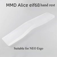 Keyboard Hand Rest Customized Acrylic Palm Rest White Hand Support Suitable for NEO Ergo Mechanical Keyboard Accessories Gifts