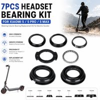 For Xiaomi 5/5 Pro/5 Max Original 7PCS Bearing Bowl Set Kit Electric Scooter High-strength Steering Column Bearing Accessories
