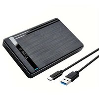 2.5 Inch External Hard Drive Enclosure USB 3.0/2.0/Type C to SATA Hard Disk Case SSD External Storage HDD Enclosure For Computer