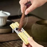 HOT Handheld Mini Zigarre Schublade Aschenbecher | Tragbarer Schlüsselanhänger-Aschenbecher aus Metall für Outdoor, Reisen und Camping | Stilvolle