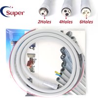 Dental Silicone Hose Fit For High/Low Speed Air Turbine Handpiece Three Way Syringe Dental Chair Accessories