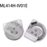 5PCS/LOT ML414H-IV01E ML414 3V Rechargeable Battery Button Batteries, SMD memory battery