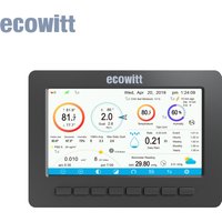 Ecowitt HP2550_C Console Only, 7" TFT Color Display with Backlight, Home Wi-Fi Weather Station Receiver Use with ECOWITT Sensors