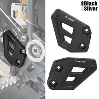 Motorcycle Aluminum Rear Brake Master Cylinder Guard Cover Protector for BMW R1250 GS GSA R1250GS/Adventure R1250GSA 2018-2023