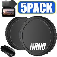 1-5pack Soft Silicone Lens Cover Protector for DJI OSMO Nano Anti-drop Dust Camera Lens Protective Cap for DJI Osmo Nano Camera