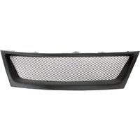 Car Front Bumper Center Grille Grill Refit For Lexus IS250 IS300 2006-2008 Matt Black, Carbon Fiber 4 Doors