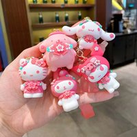 Sakura keychain pendant Sakura series bag decoration small gift