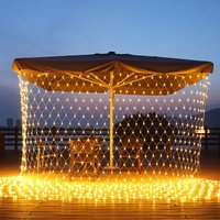 Net Mesh Led Lights 1.5M/2M/3M LED String Christmas Fairy Curtain Garland Outdoor Waterproof For Xmas Party Garden Wedding Decor