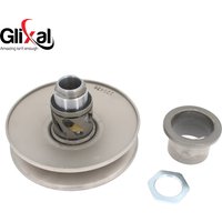 Glixal High Performance 6-Groove Adjustable Secondary Sliding Sheave, Racing Torque Driver GY6 125cc 150cc 152QMI 157QMJ Engine