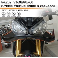 For Triumph Speed Triple 1200RS 2021-2024 2025 GP WING DOWNFORCE NAKED FRONTAL SPOILERS Front spoiler Lower spoiler lower lip
