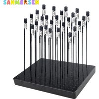 Model Painting Holes Painting Stand Base 10pcs 20pcs Alligator Clips With Rubber Cover Set Updated Modeling Tools