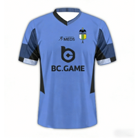 New Summer Quick-dry Unisex O'Higgins V2 Football Jersey Short-Sleeve Breathable Trendy Tee Beachwear Surfing Suit Wetsuit Surf