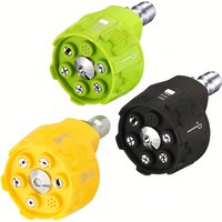 High pressure cleaning machine six in one nozzle high pressure car washing water gun nozzle adjustable nozzle