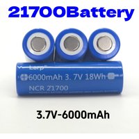 21700 3.7V 6000mAh Rechargeable Battery | Long Lasting for Camping RV Walkie-Talkie