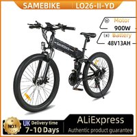 AliExpress SAMEBIKE Samebike LO26-II-YD adult electric bike48V13AH E-bike 900W city ebike 26 inch folding electric bike