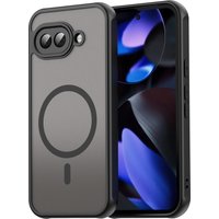 For Pixel 9A Matte Case, Compatible with MagSafe Drop Protection Slim Protection Translucent Cover For Google Pixel 9a