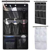 8 Grids Wall-mounted Sundries Organiser non-woven Fabric Closet Storage Mesh Bag Pocket Clear Hanging Over The Door Cloth Box