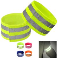 Reflective Bands For Wrist Arm Ankle Leg High Visibility Reflect Straps For Night Walking Cycling Running Safety Reflector Tape