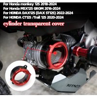 V2 thickened transparent cover For Honda MONKEY125 CT125 Trail 125 GROM MSX125 DAX125