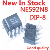 5PCS/LOT NE592N8 NE592 NE592N DIP-8 linear video amplifier frequency buffer In Stock NEW original IC