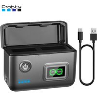 NP-W126S Battery Fast Charger for Fujifilm XT30II X100VI X-M5 XS10 XT3 XT2 XT1 XT30 XT20 XT10 X100V XT200 XT100 X100F XA7 XE3