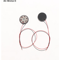 【TR】2Pcs 13mm Bone Conduction Speakers 8ohm Bluetooth Earphone Music Lollipop Horn Mini Ultra-thin Vibration Resonance Speaker
