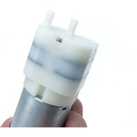 DC 3.7V 6V 12V Large Flow 330L/H Mini Vacuum Pump 528 Carbon Brush Motor Pump Oxygen Pump 5.5 L/min Disinfection Gun Air Pump
