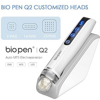 Professional Microneedling Derma Bio Pen Q2 Stamp Cartridge Led Light Therapy 9pin 14pin 25pin Nano Needles Skin Care Tool