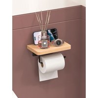 Wooden wall mounted toilet paper holder, toilet paper roll dispenser, toilet paper holder, bathroom accessories