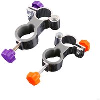 92MF Universal Golf Umbrella Clamps Holder Fishing Chair Umbrella Mount Clip for Golf Cart,Beach Chair,decolorant,Patio Chair