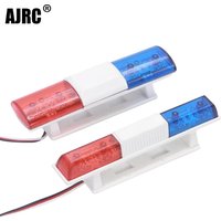 RC Car Accessories Led Police Flash Light Alarming Light for 1/10 HSP Kyosho Tamiya Axial SCX10 D90 RC Car Parts