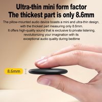 NEW Mini Portable Bedside Sleep Speaker With High-definition Sound Quality White Noise Intelligent Pillow Under Speaker